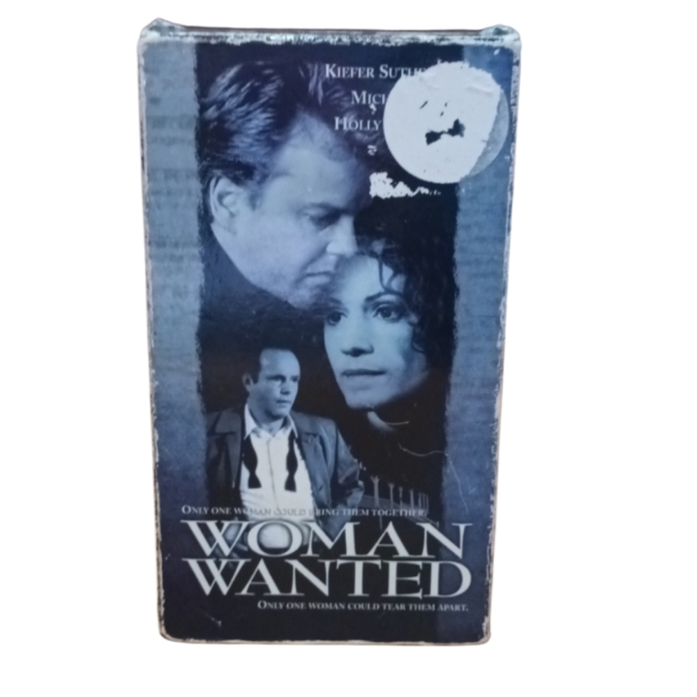 6/$15 Woman Wanted 1999 Romance Drama vhs tape movie